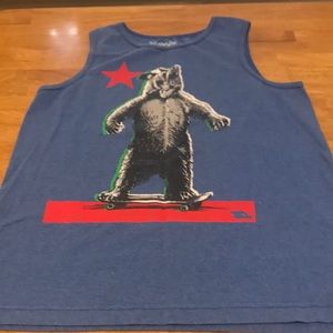 Boy’s Tony Hawk Bear Skating Tank Top